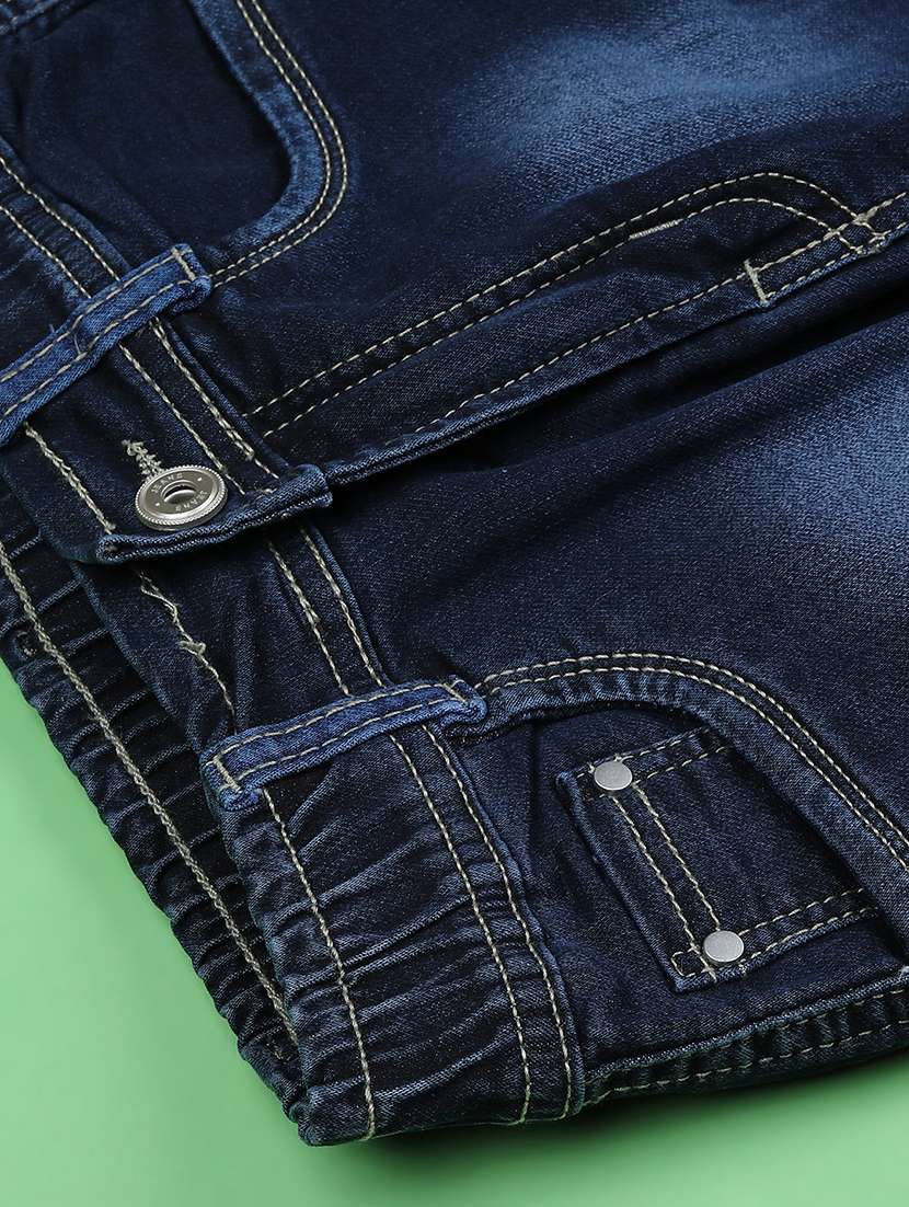 boys solid mid rise regular fit cargo - 22053516 -  Standard Image - 3