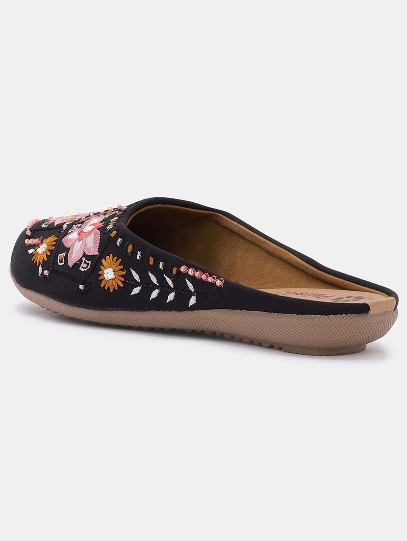 women embroidered slip on juti - 22053831 - Standard Image - 3