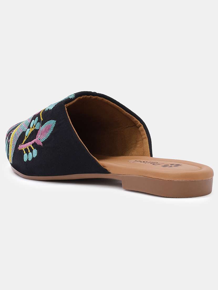 women embroidered slip on juti - 22053832 - Standard Image - 3