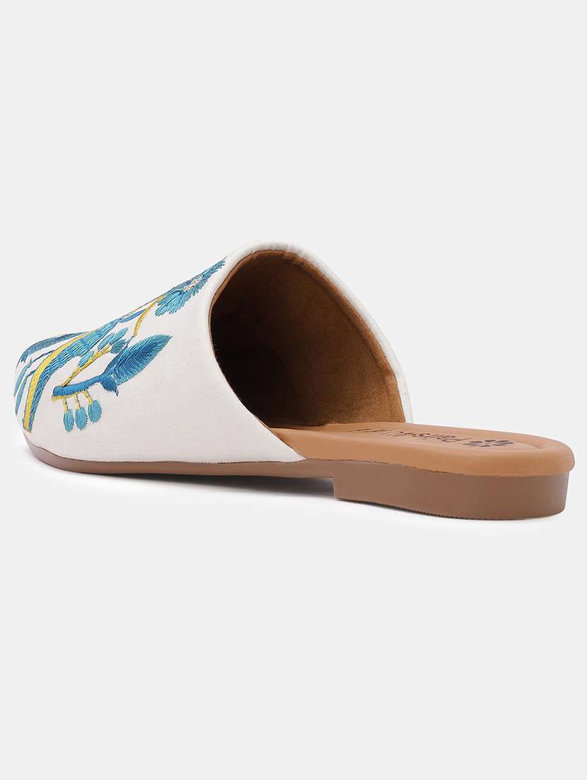 women embroidered slip on juti - 22053833 - Standard Image - 3
