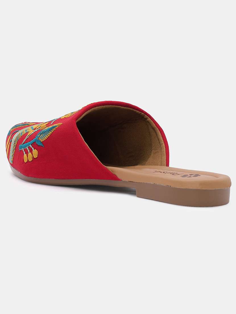 women embroidered slip on juti - 22053835 - Standard Image - 3