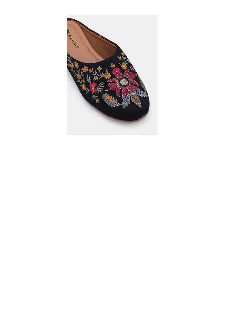 women embroidered slip on juti - 22053839 -  Standard Image - 5
