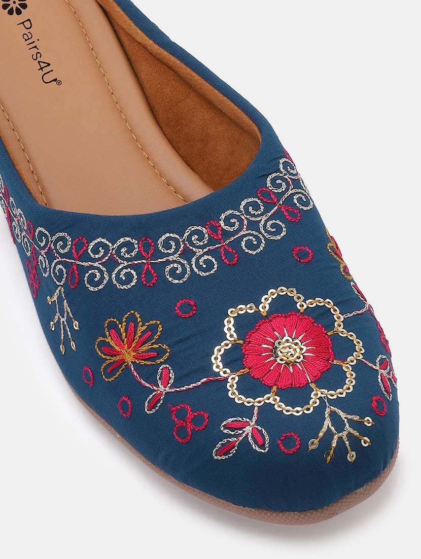 women embroidered slip on juti - 22053841 -  Standard Image - 5