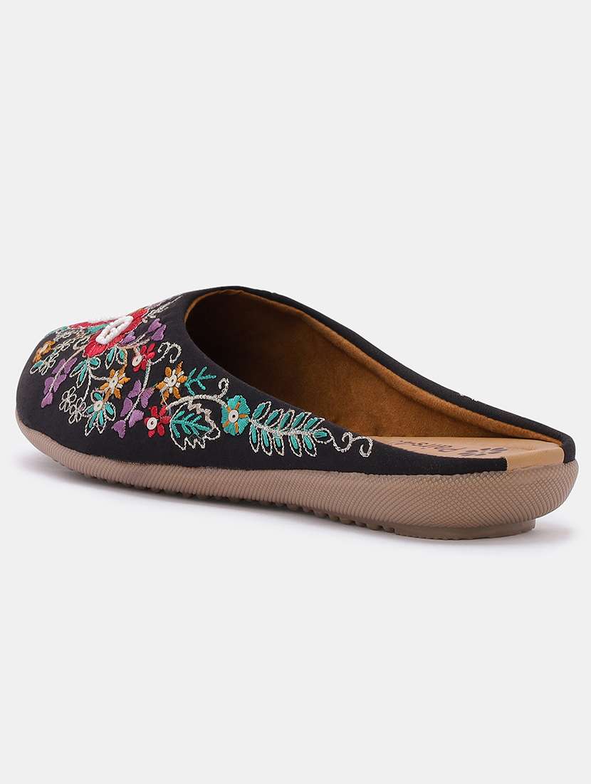 women embroidered slip on juti - 22053845 - Standard Image - 3