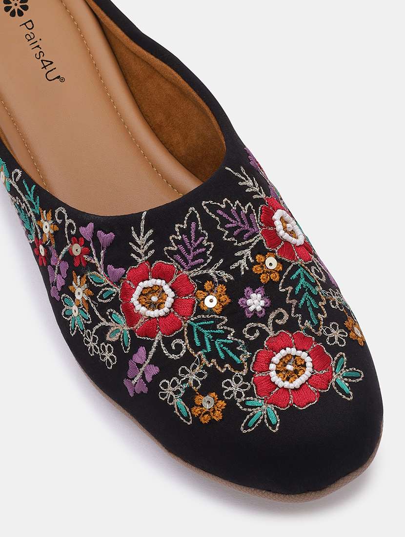women embroidered slip on juti - 22053845 - Standard Image - 5