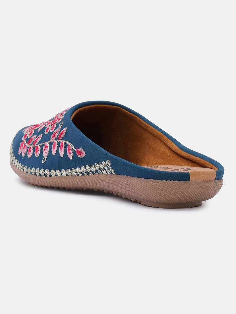 women embroidered slip on juti - 22053851 - Standard Image - 3