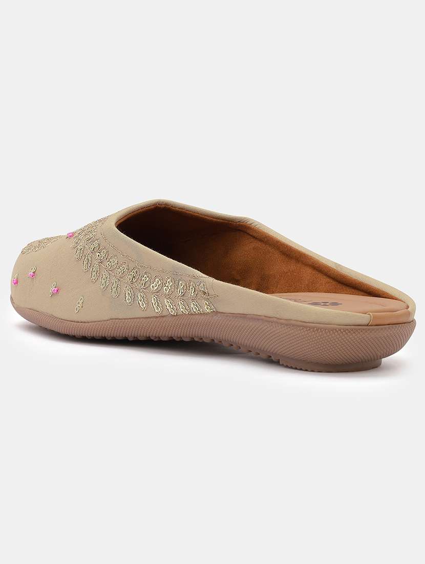 women embroidered slip on juti - 22053852 - Standard Image - 3