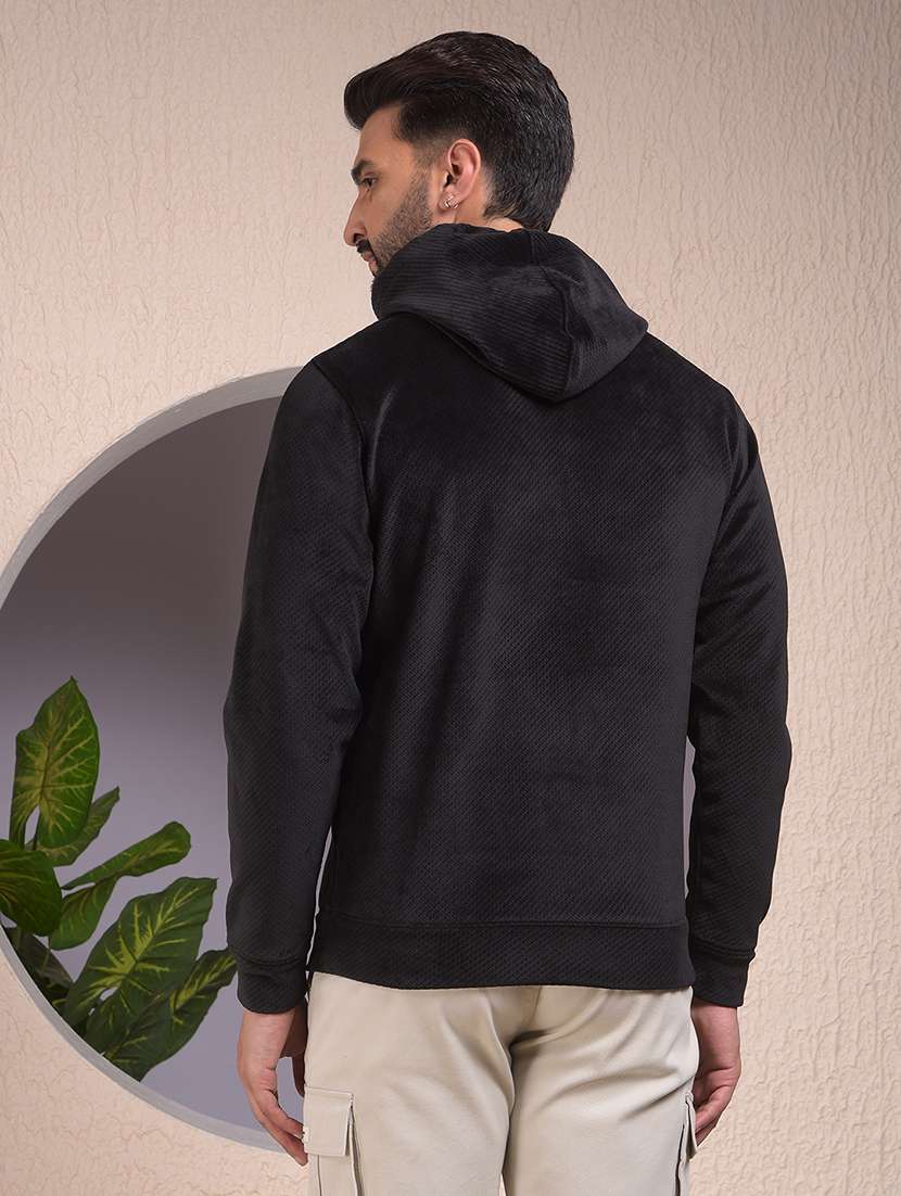 men self design long sleeve regular fit sweatshirt - 22053943 -  Standard Image - 3