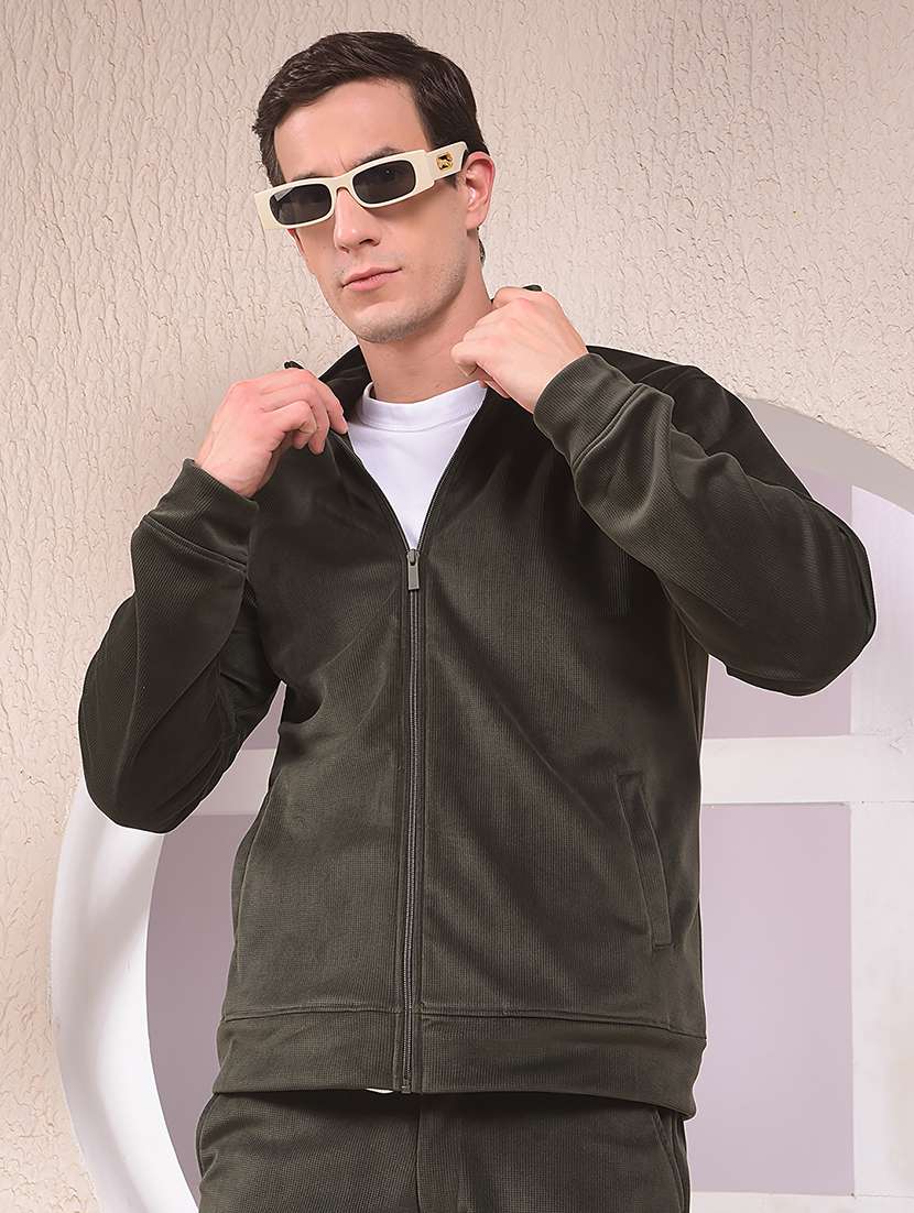 men solid long sleeve regular fit sweatshirt - 22053956 -  Zoom Image - 0