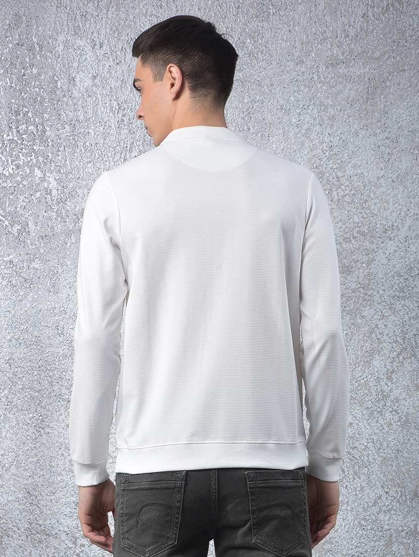 men solid long sleeve regular fit sweatshirt - 22053964 -  Standard Image - 3