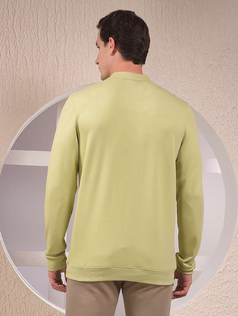 men solid long sleeve regular fit sweatshirt - 22053965 -  Standard Image - 3