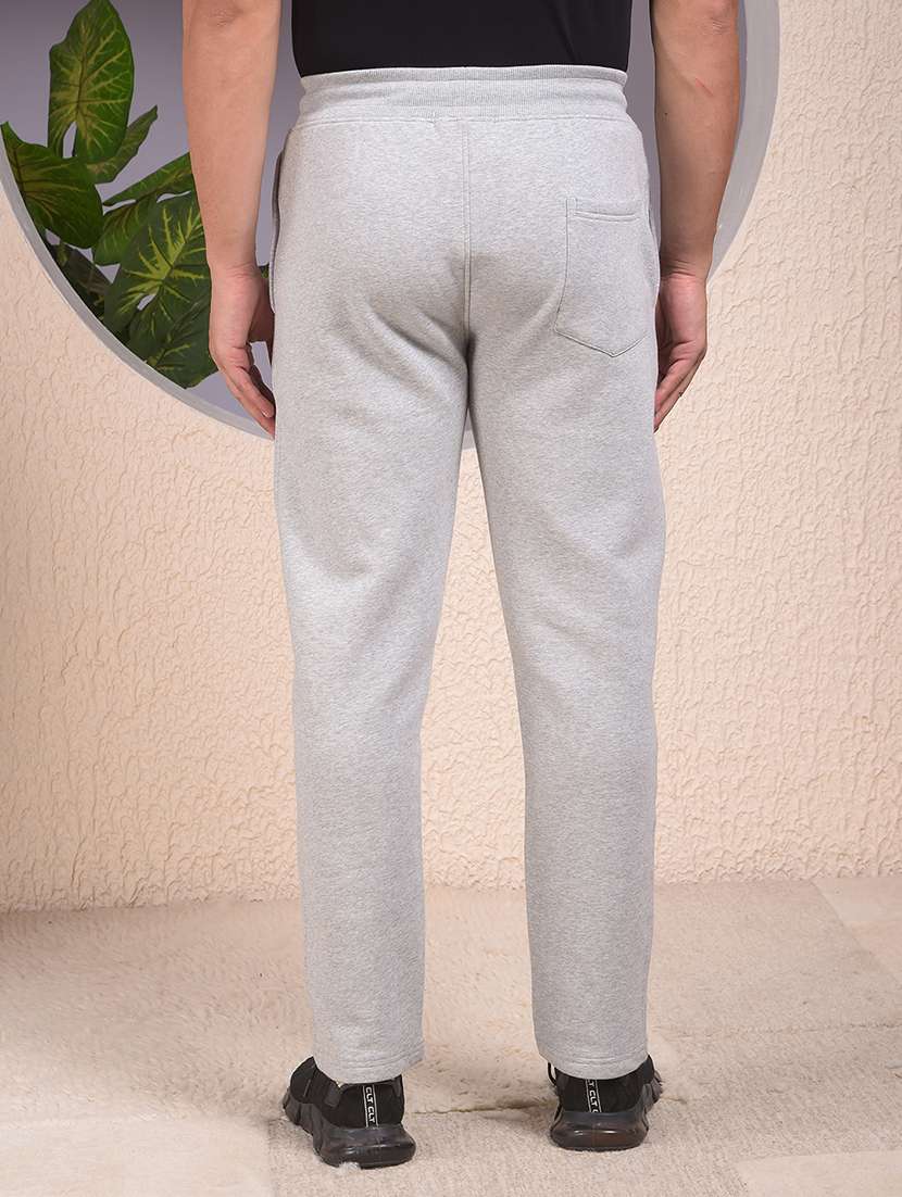 Men Solid Mid Rise Full Length Track Pant - 22053976 -  Standard Image - 3