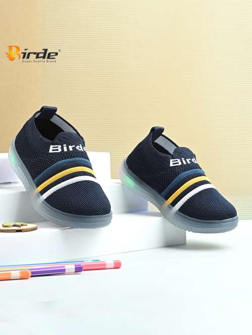 kids navy slip on sports shoe - 22054110 -  Standard Image - 0