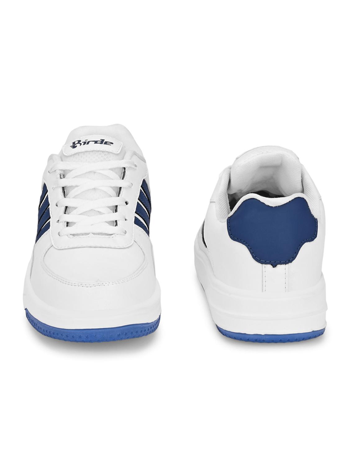 men solid white sport shoes - 22054112 - Standard Image - 3
