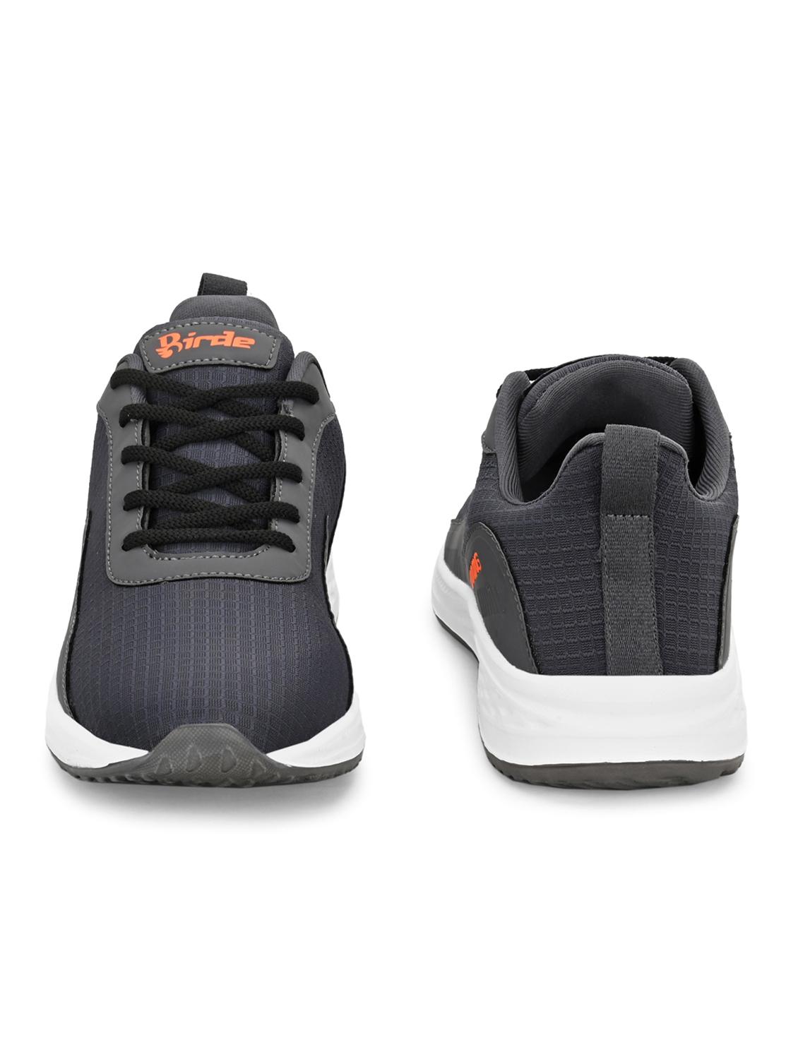men solid grey sport shoes - 22054114 - Standard Image - 3