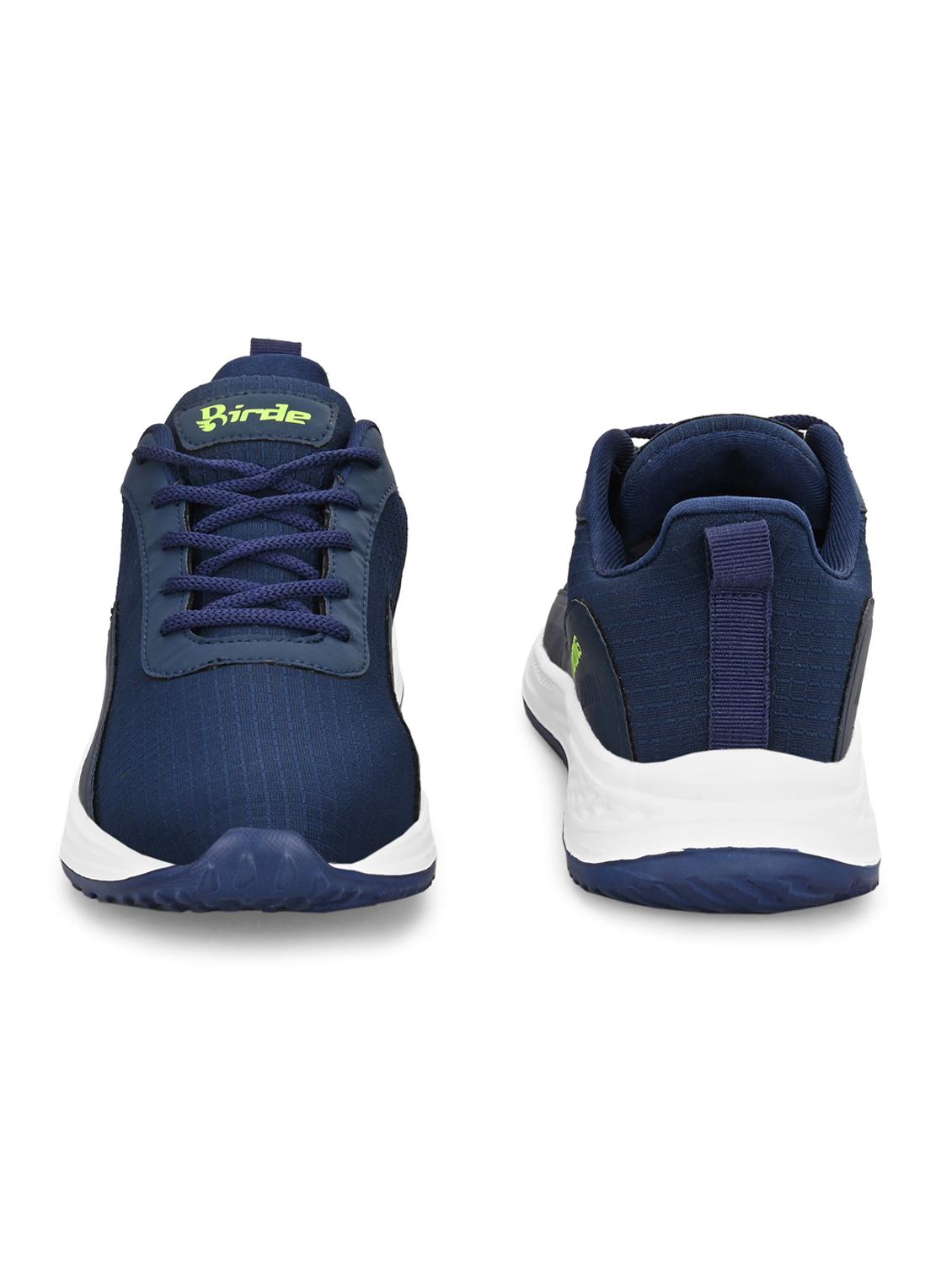 men solid navy blue sport shoes - 22054115 - Standard Image - 3