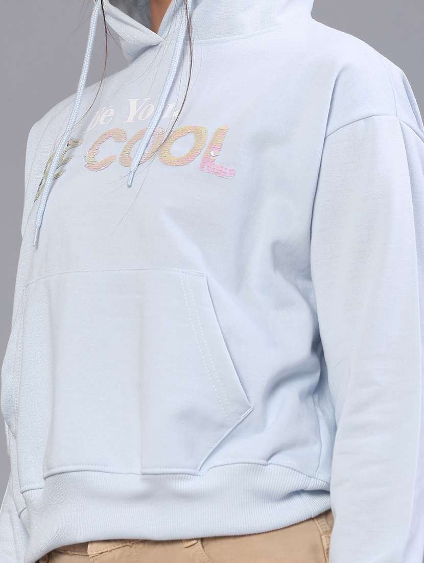 women printed long sleeve sweatshirt - 22054475 -  Standard Image - 5