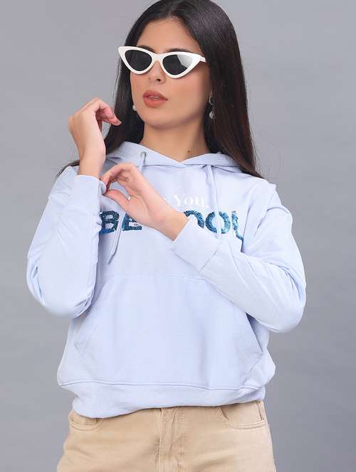 women printed long sleeve sweatshirt - 22054479 -  Standard Image - 0