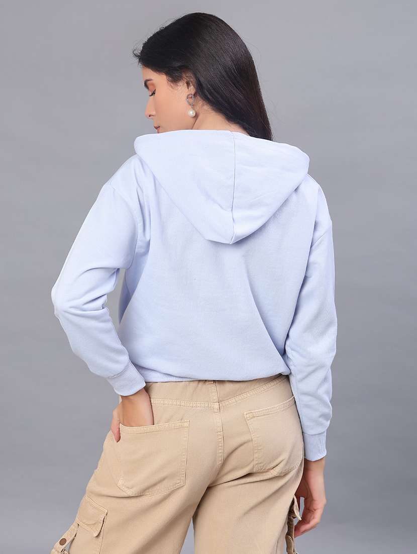 women printed long sleeve sweatshirt - 22054479 -  Standard Image - 3