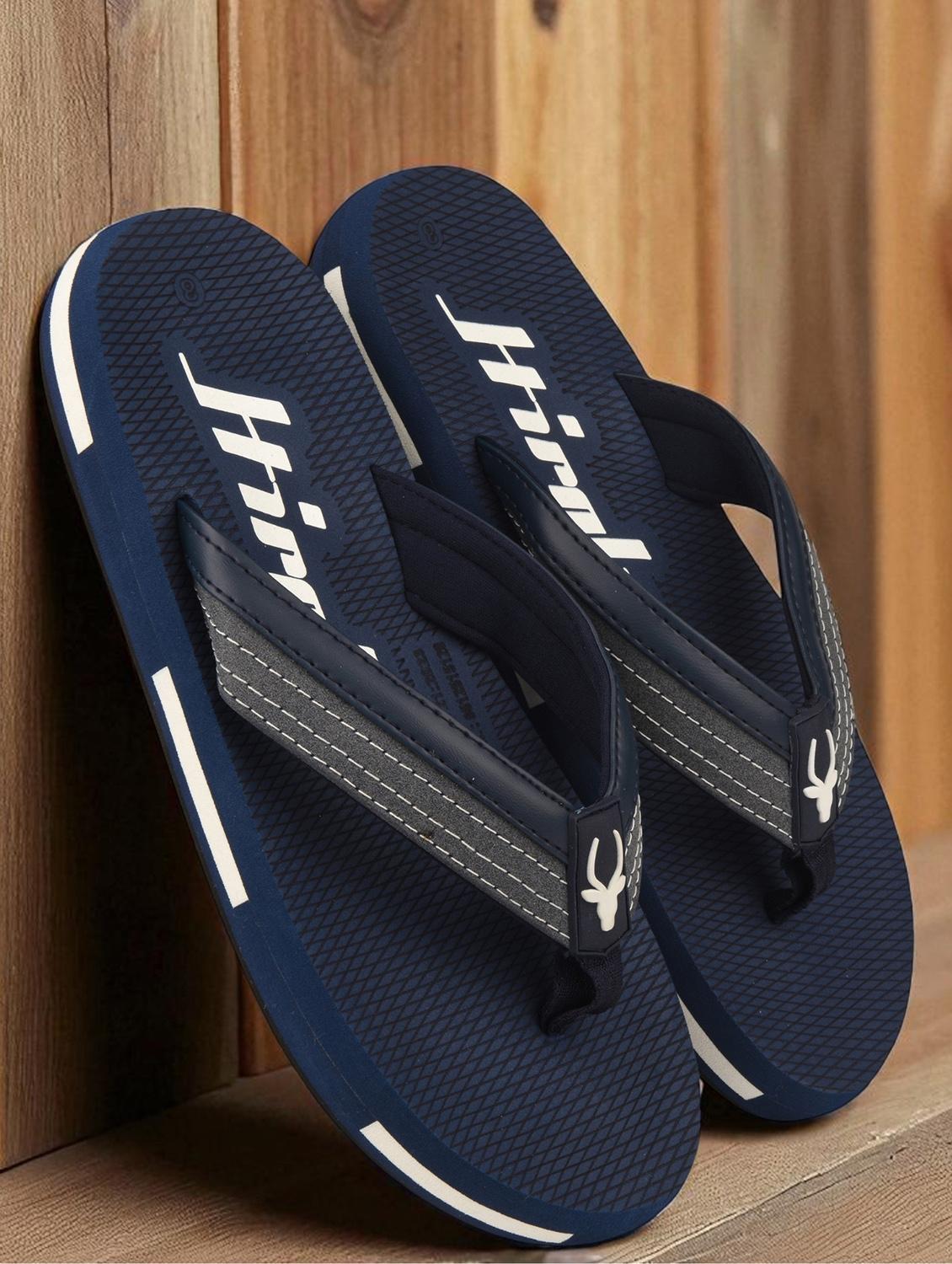 men blue toe separator flip flop - 22054979 - Zoom Image - 0