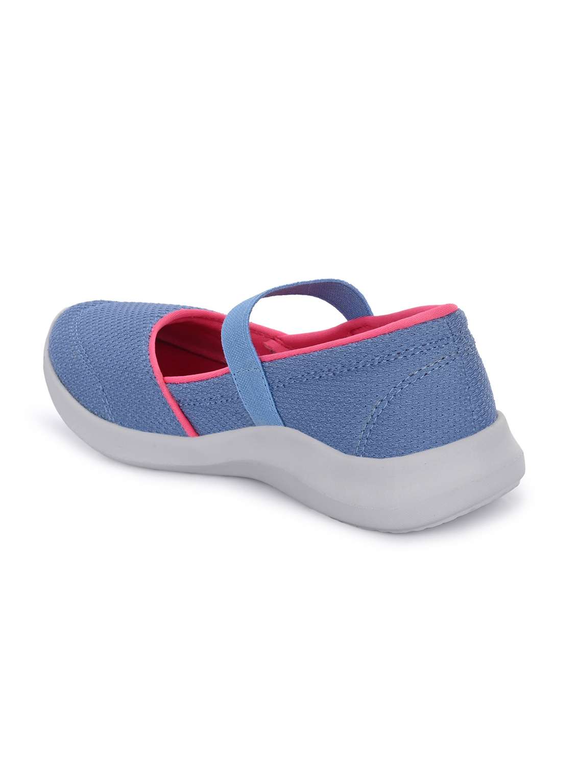 women light blue slip on casual shoe - 22054981 - Standard Image - 3