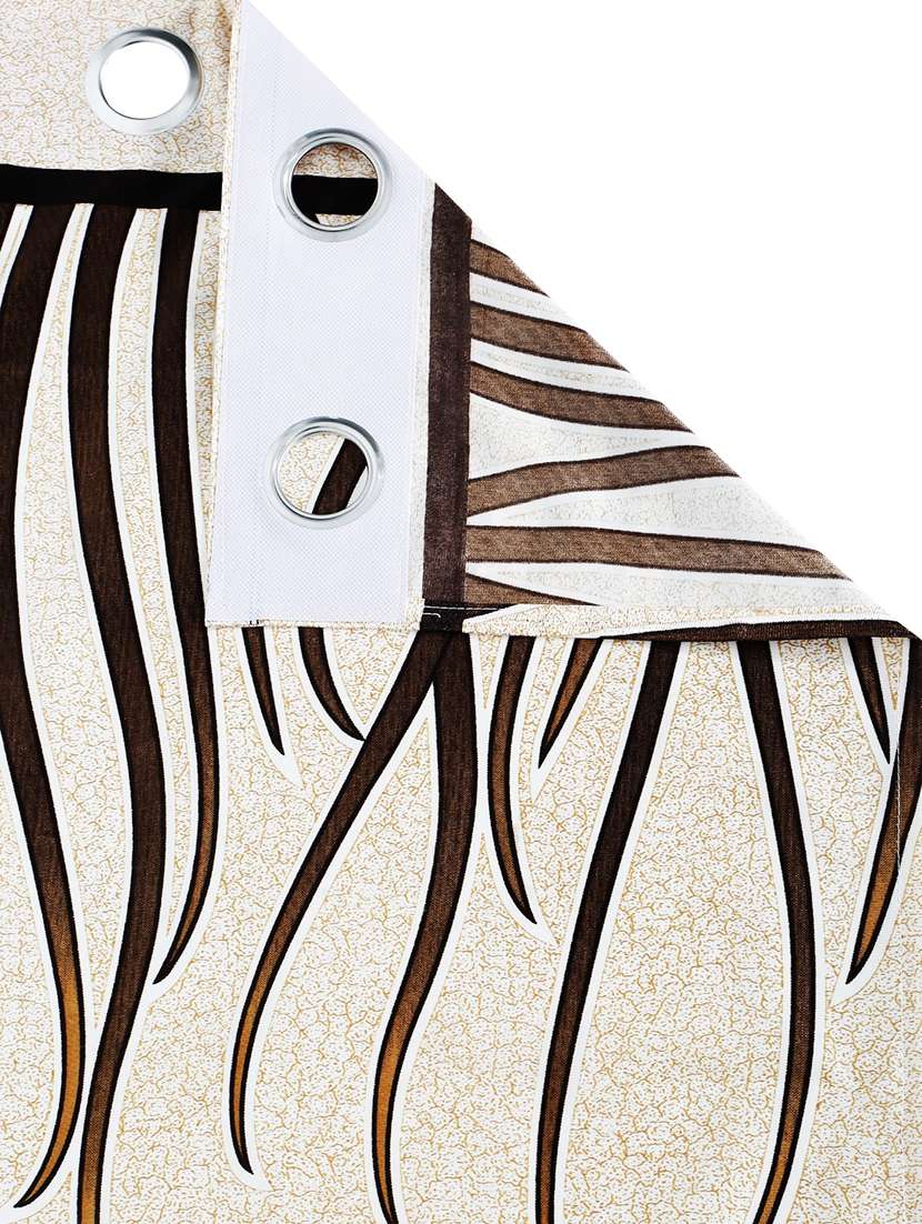 pack of 2 printed 7 feet door curtains - 22055023 -  Standard Image - 3