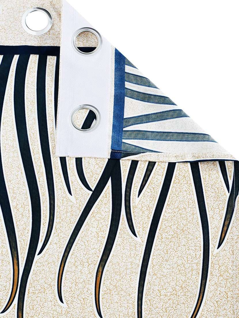 pack of 2 printed 7 feet door curtains - 22055025 -  Standard Image - 3