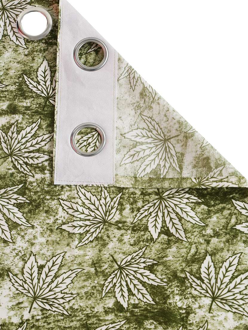 pack of 2 printed 7 feet door curtains - 22055032 - Standard Image - 3