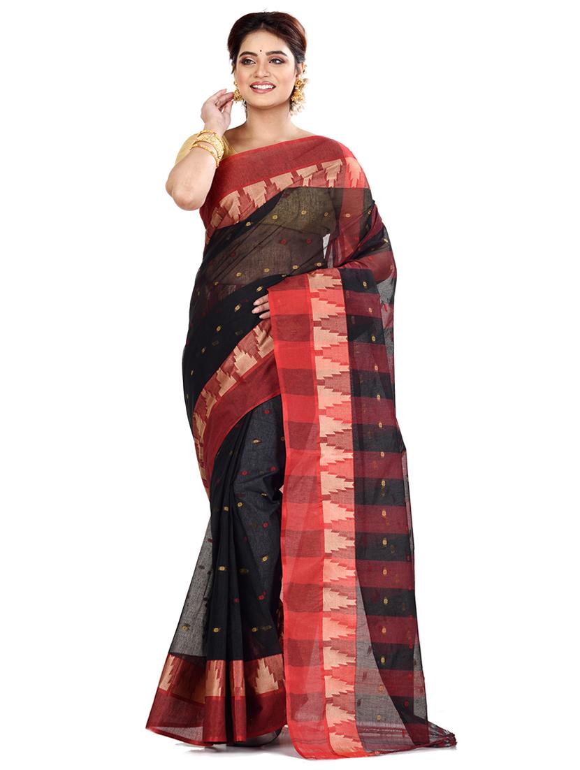 women self design handloom saree - 22055437 - Zoom Image - 0