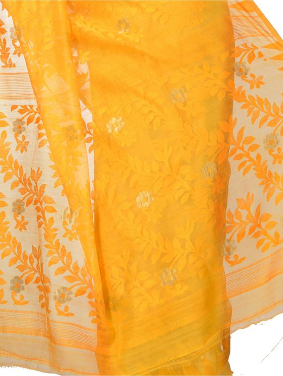 women self design jamdani saree - 22055474 - Standard Image - 3
