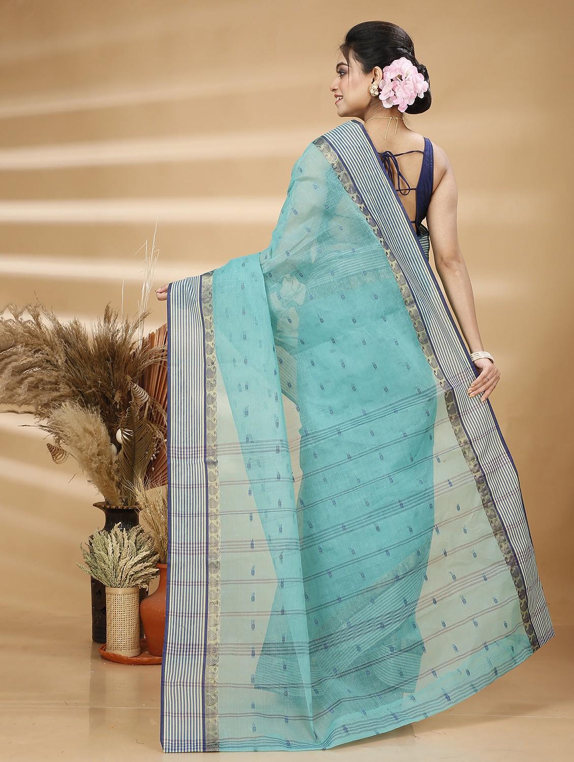 women self design handloom saree - 22055515 - Standard Image - 5