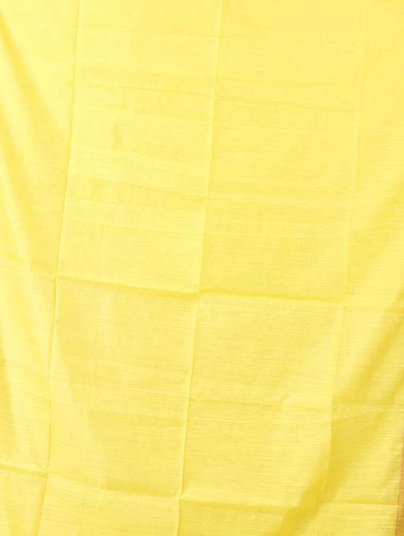 women solid with bordered handloom saree - 22056247 - Standard Image - 5