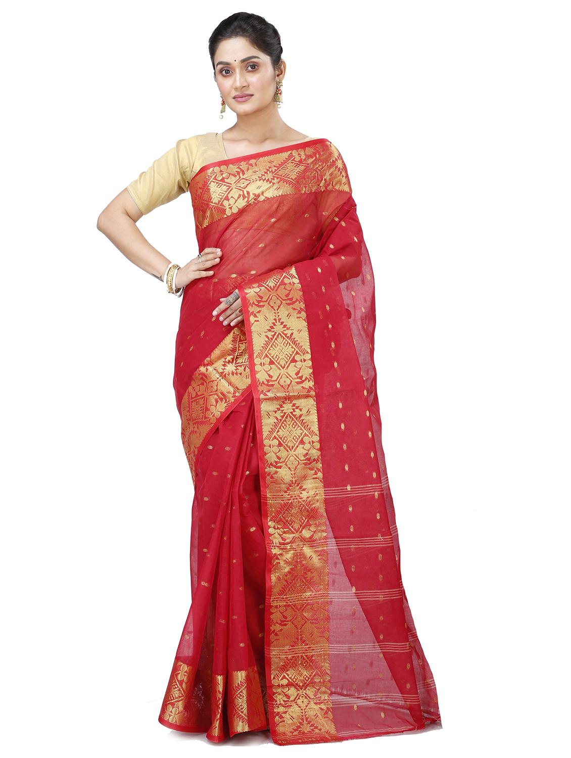 women self design handloom saree - 22056511 - Zoom Image - 0
