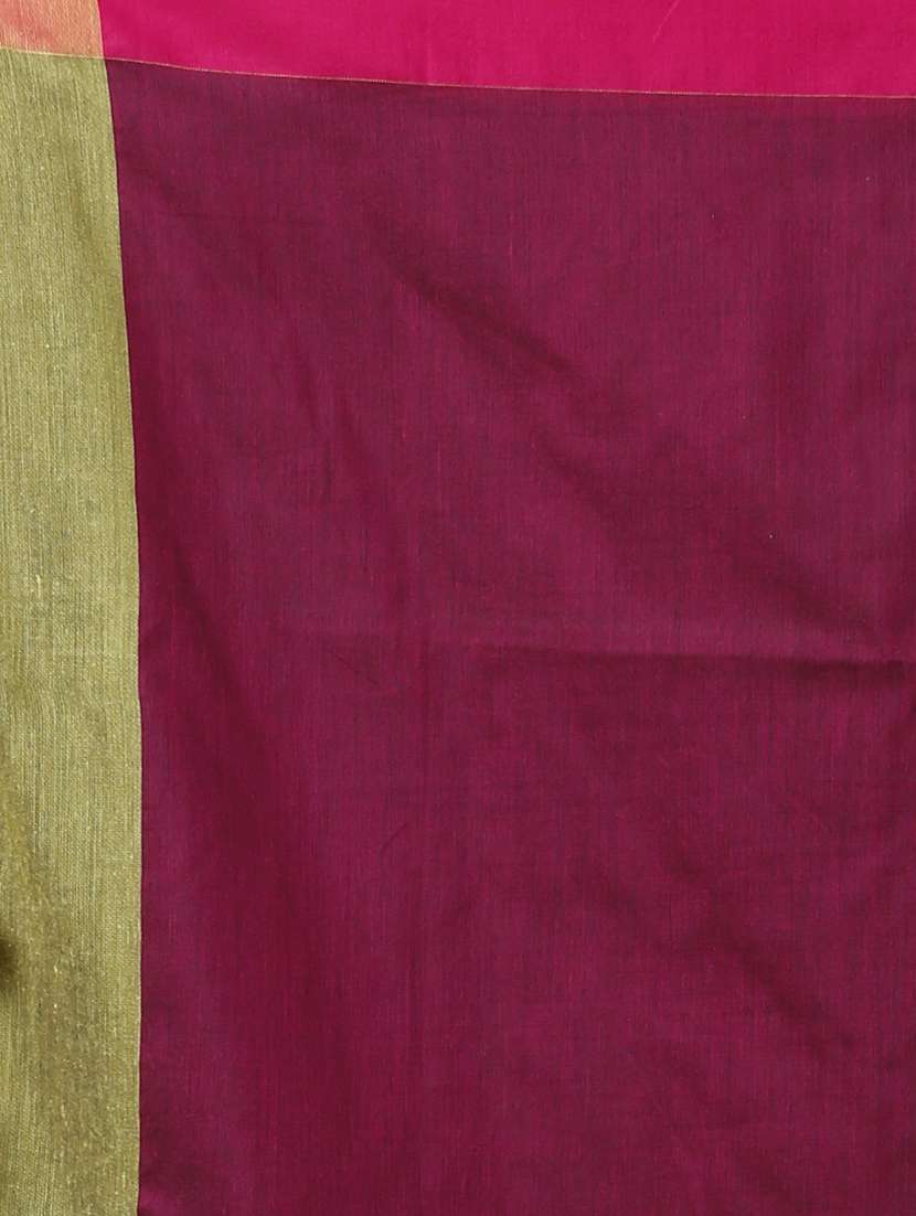 light blue cotton handloom saree - 22056830 - Standard Image - 5