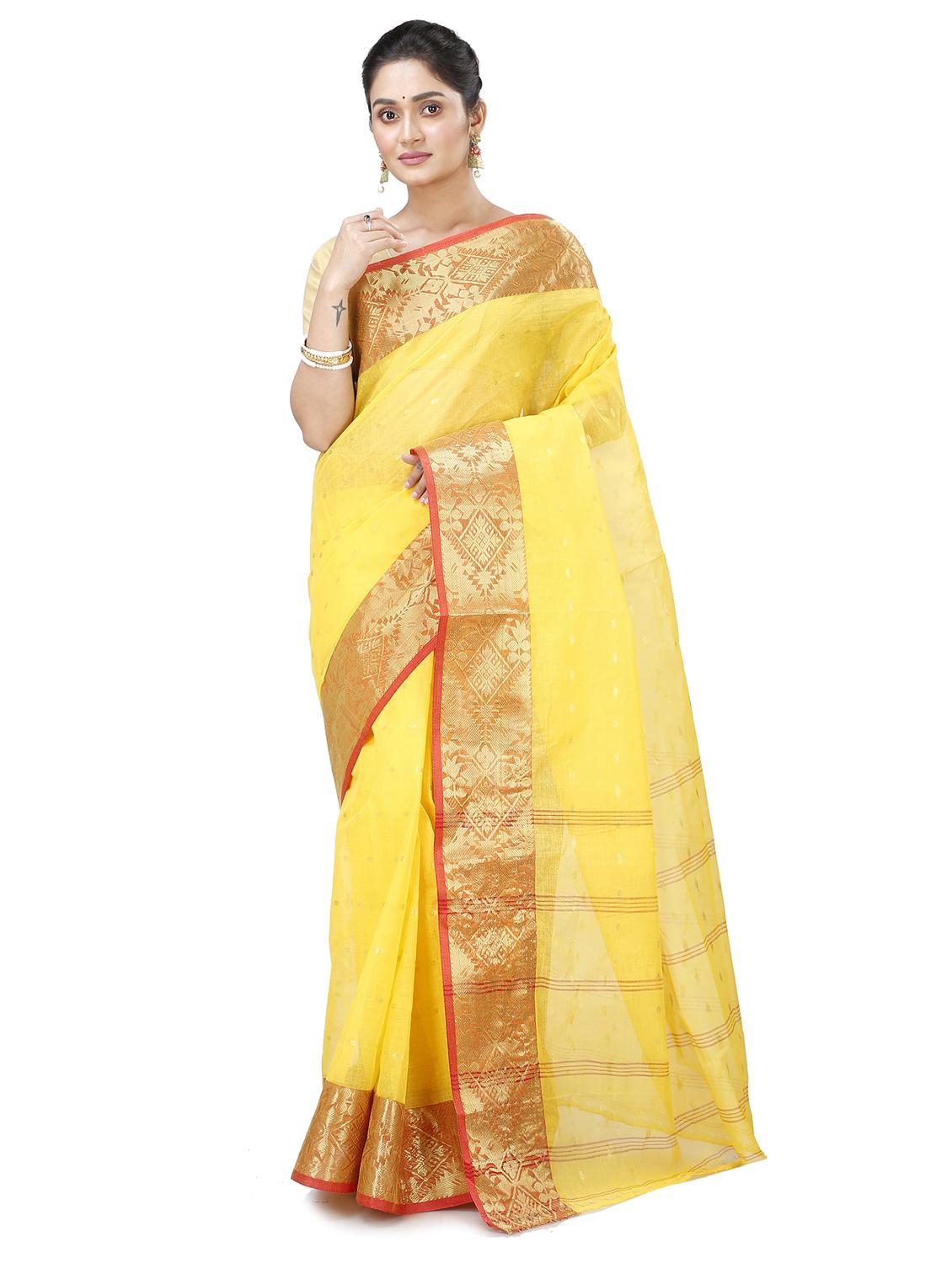 women self design handloom saree - 22056835 - Zoom Image - 0