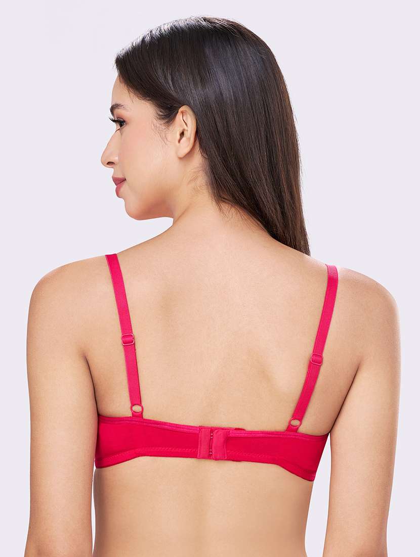 women pack of 2 solid lightly paaded bra - 22056920 -  Standard Image - 3