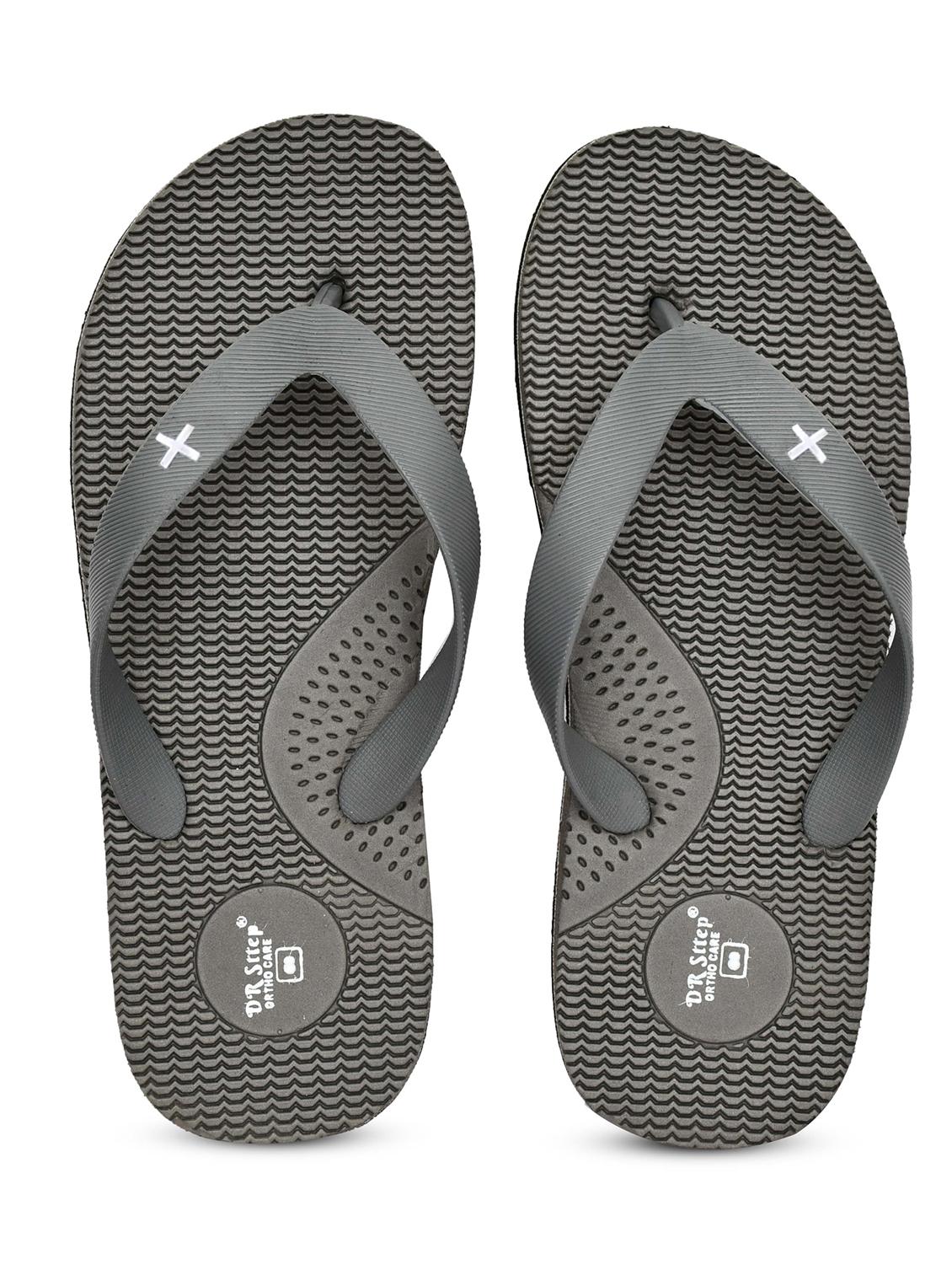 men grey solid flip flop - 22056927 - Standard Image - 5