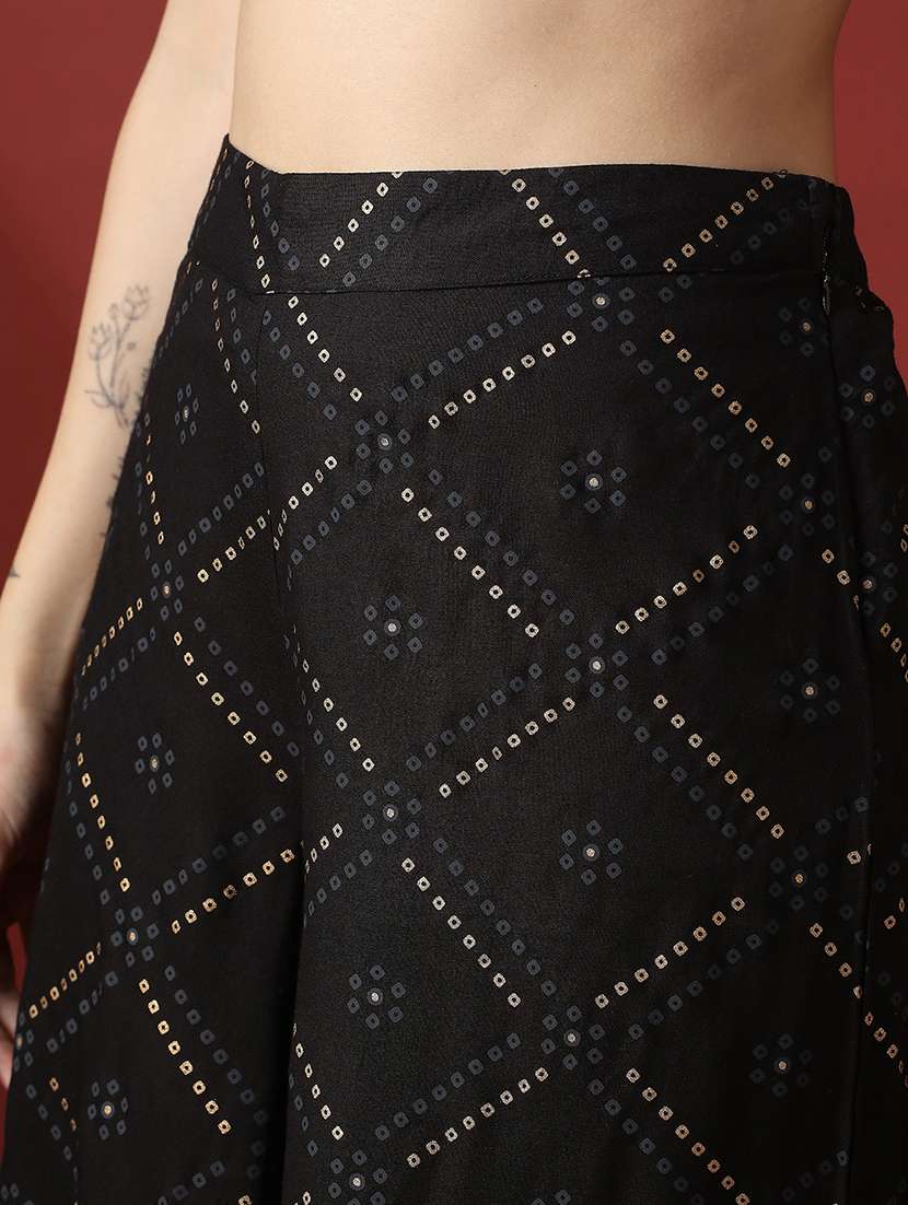 black rayon coord set - 22056945 - Standard Image - 5