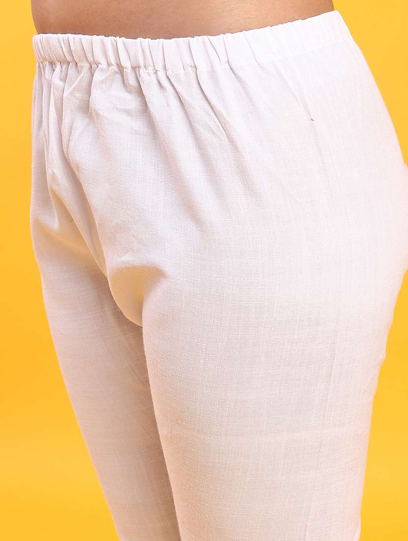 women three quarter sleeve kurta and legging set - 22057356 -  Standard Image - 5