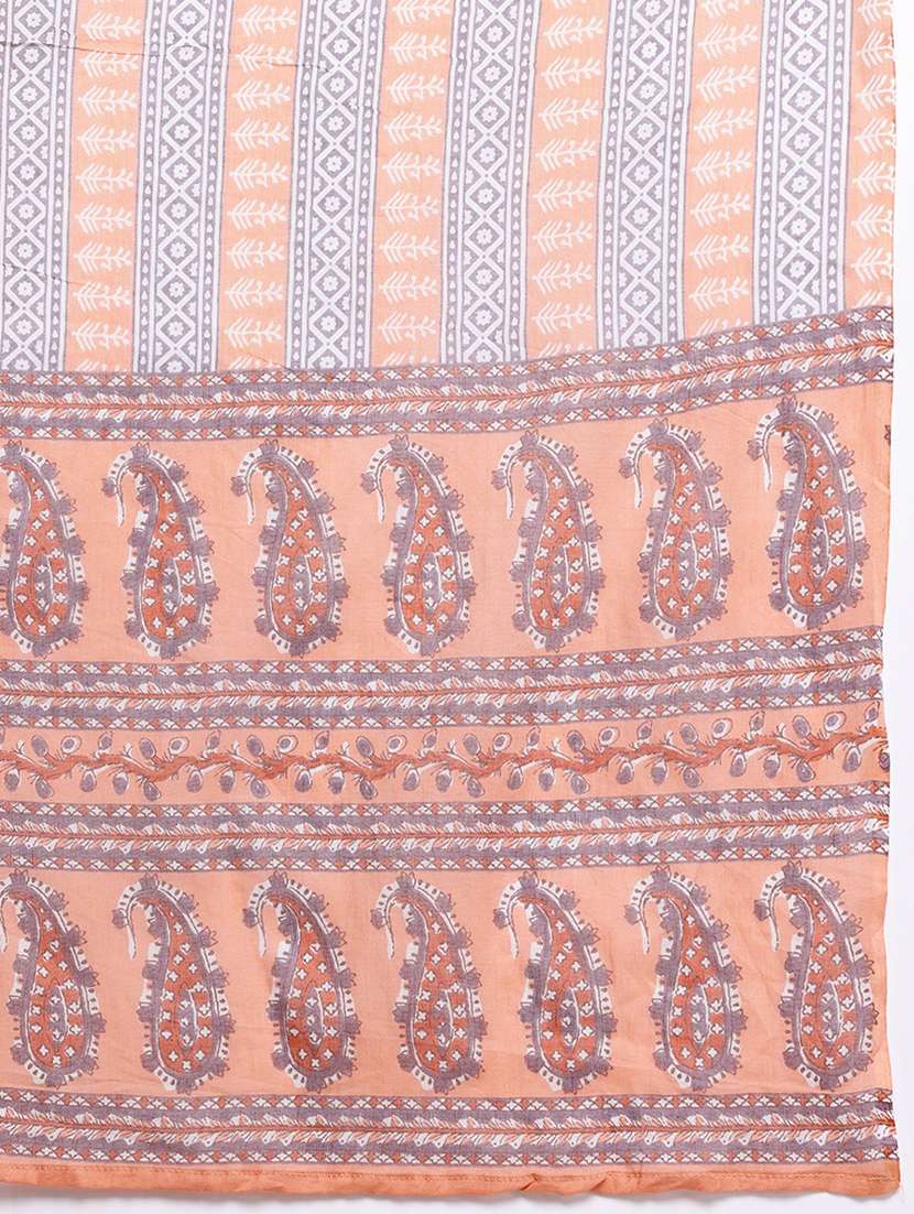 women three quarter sleeve kurta pant with dupatta set - 22057930 -  Standard Image - 5