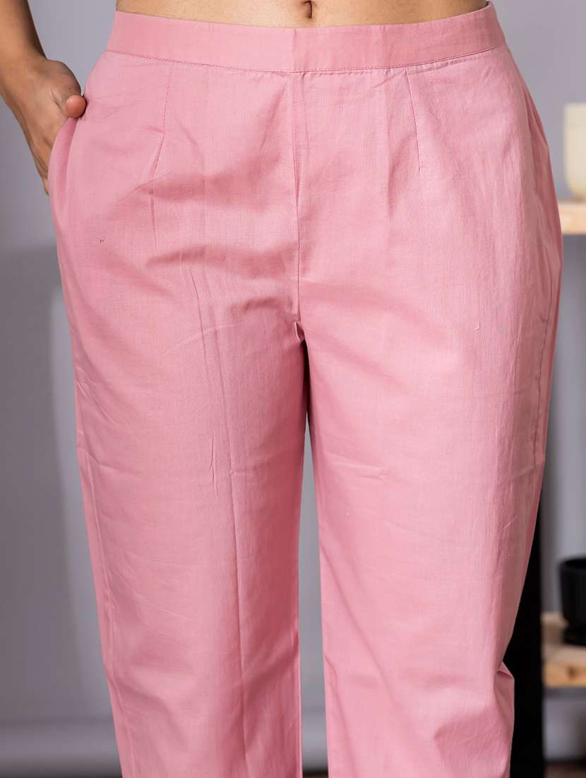 women three quarter sleeve kurta and pant with dupatta  - 22058210 -  Standard Image - 5