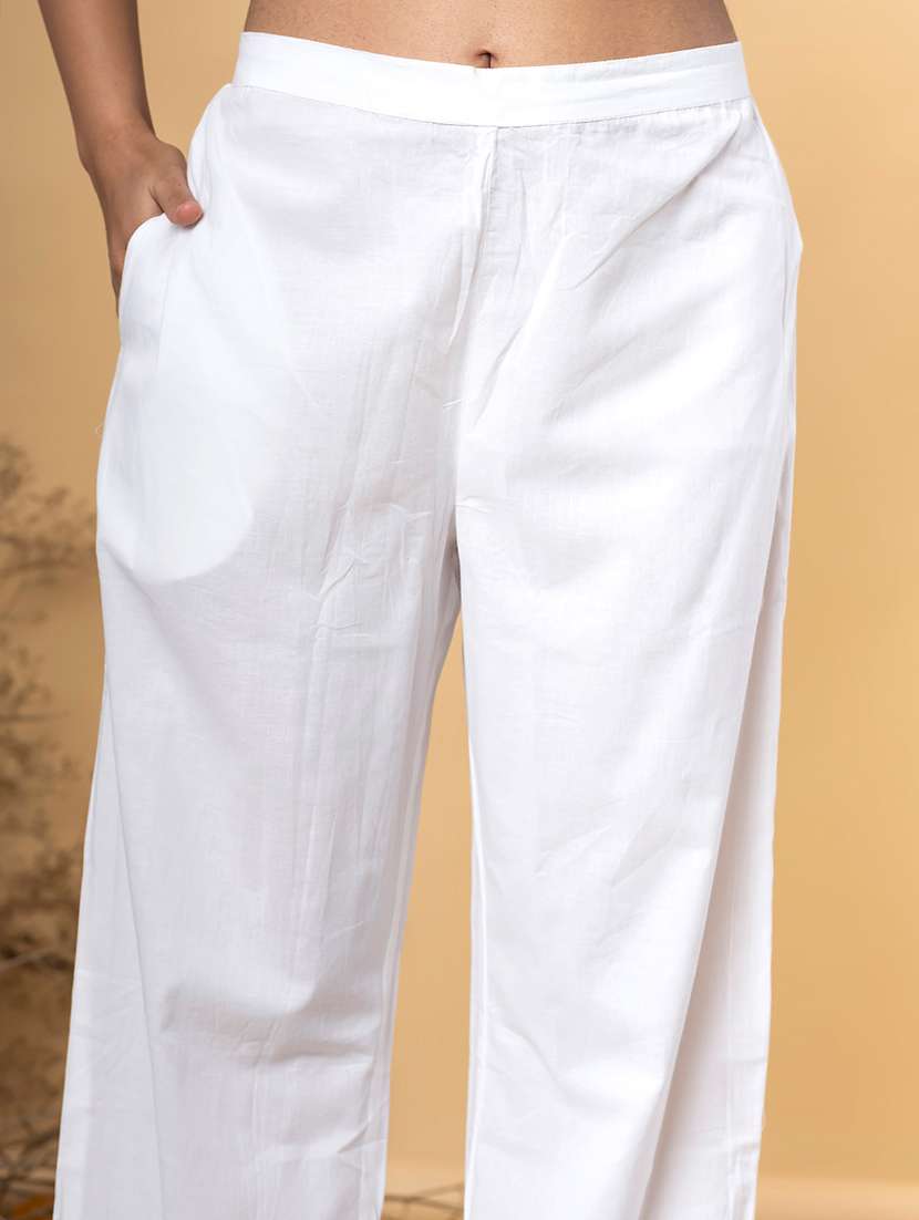 women three quarter sleeve kurta and pant with dupatta  - 22058240 -  Standard Image - 5