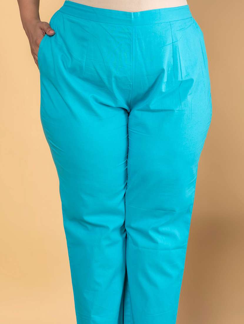 women three quarter sleeve kurta pant with dupatta set - 22058474 -  Standard Image - 5