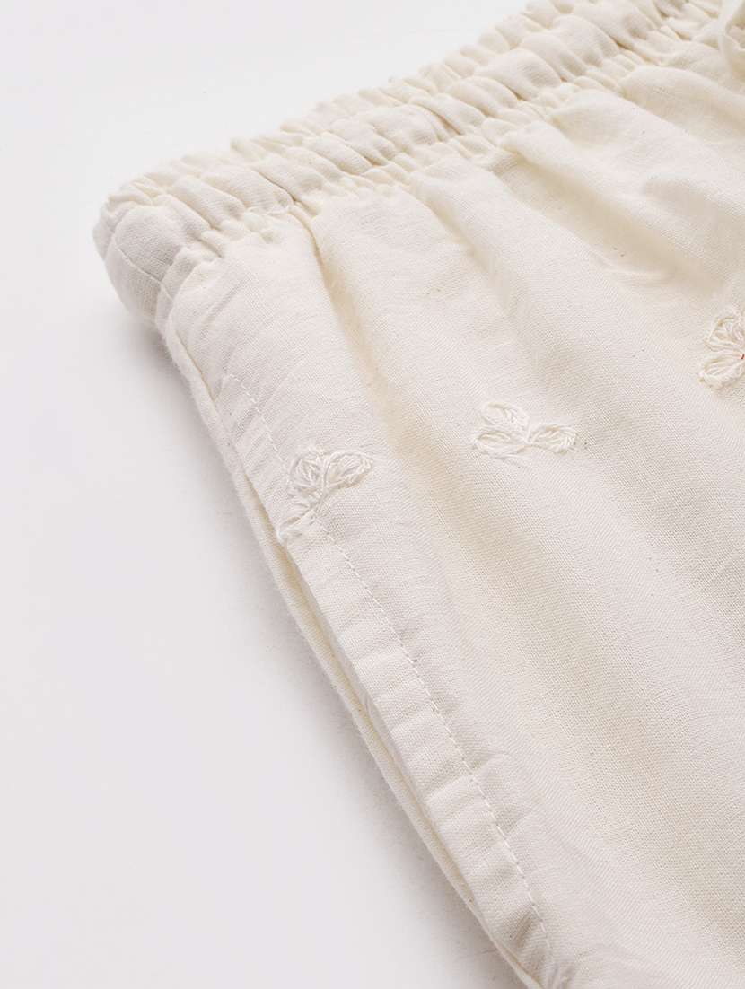 women solid mid rise tapered pant - 22058555 -  Standard Image - 5