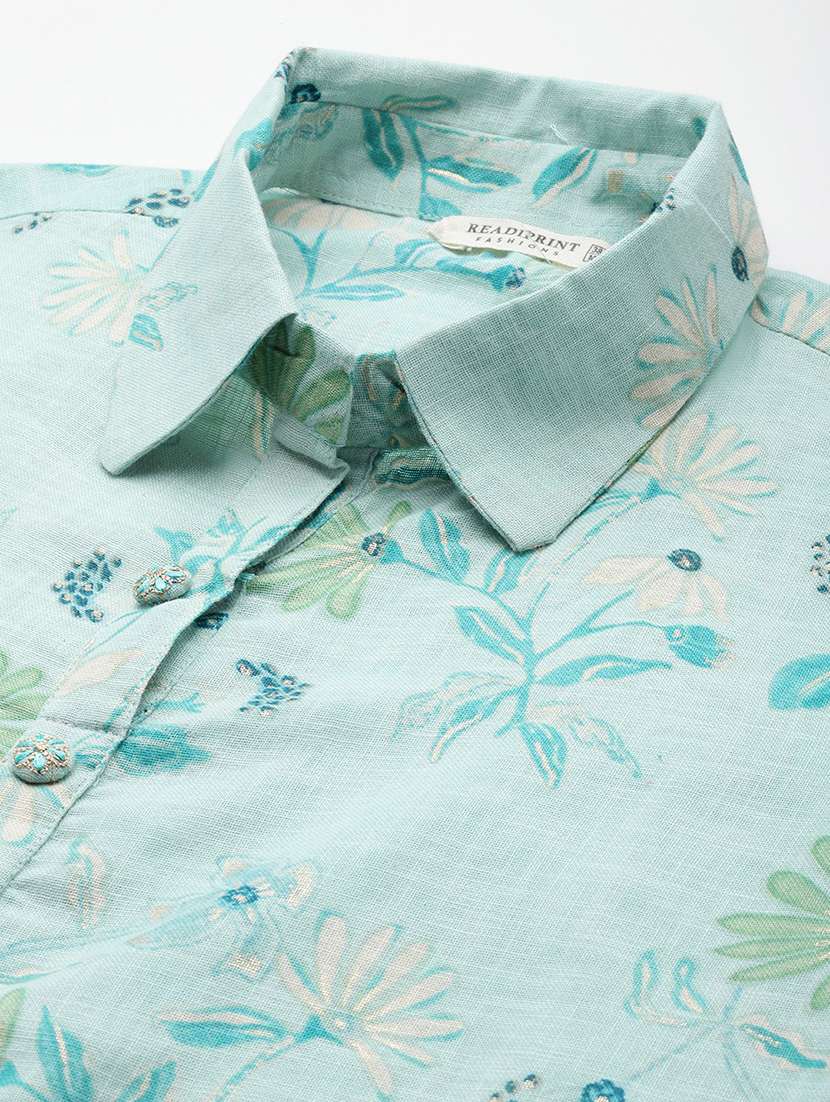 women floral print shirt and trouser co-ord set - 22058563 - Standard Image - 5