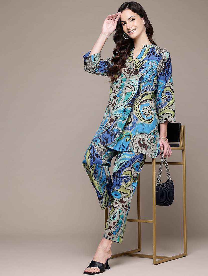 green cotton coord set - 22058694 - Zoom Image - 0