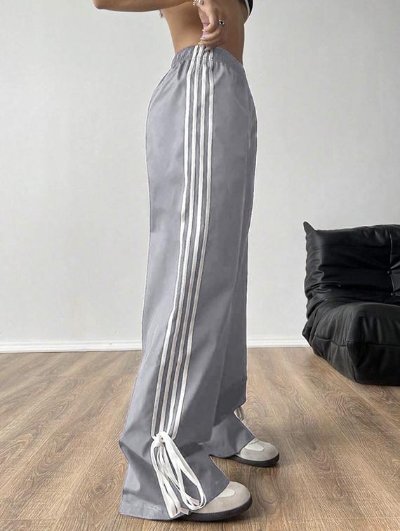 women tapered high rise wide leg trouser - 22058710 - Standard Image - 3