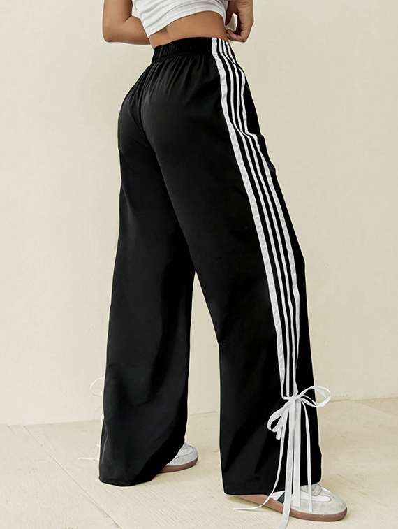 women tapered high rise track pant - 22058732 - Standard Image - 5
