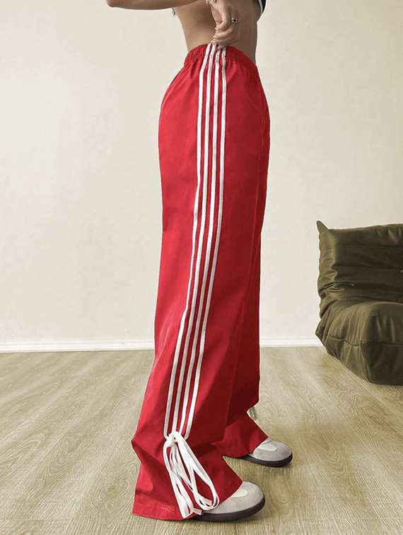women tapered high rise track pant - 22058733 - Standard Image - 3