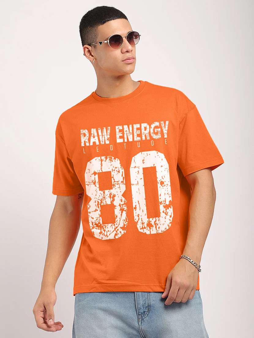 men printed short sleeve oversized fit shirt - 22059291 -  Zoom Image - 0